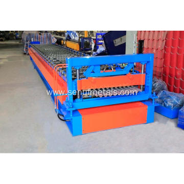 Galvanized corrugated steel sheets forming machine IBR